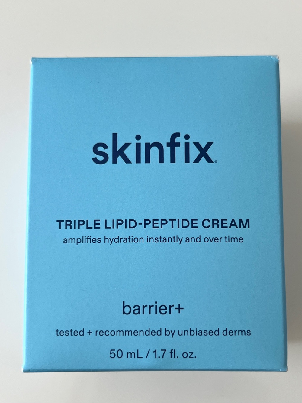 Skinfix Triple Lipid-Peptide Cream Refillable Barrier Moisturizer with Ceramides
